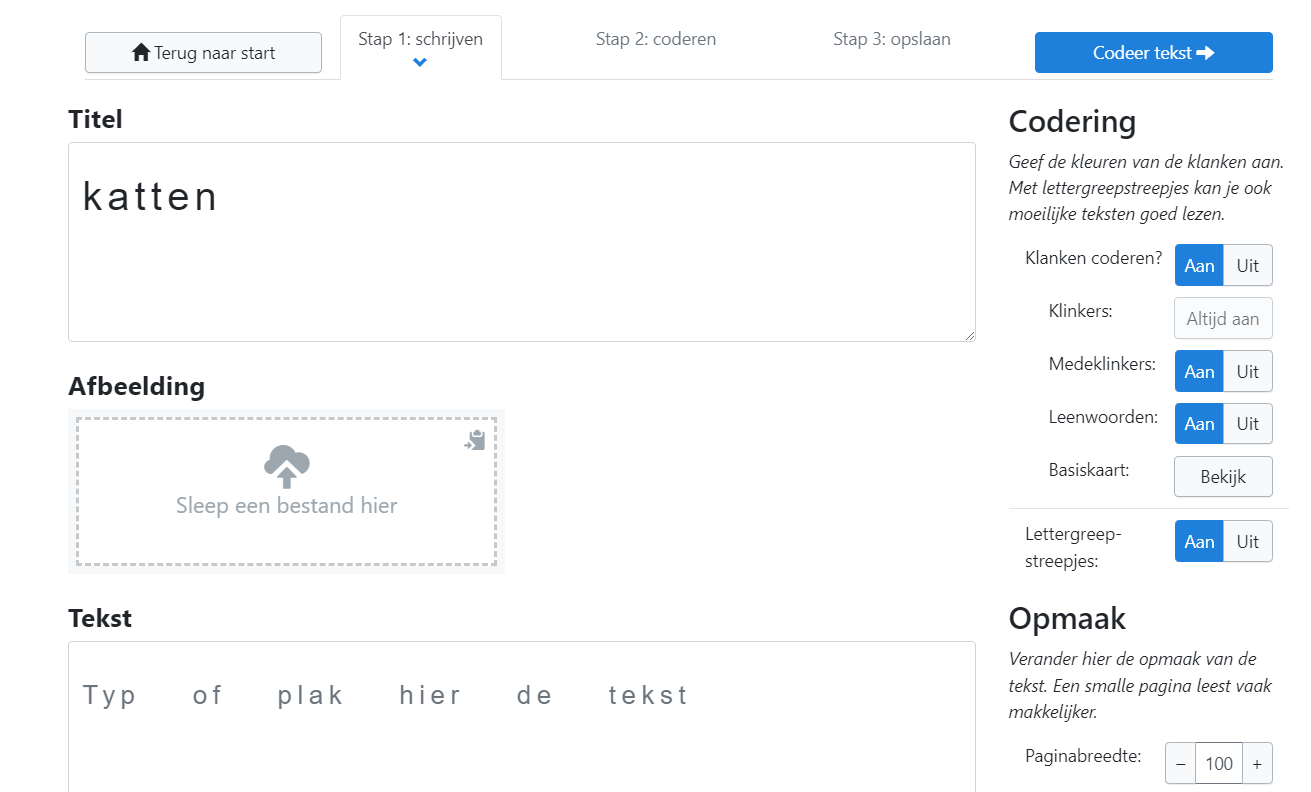 Eigen verhaal schrijven voorbeeld